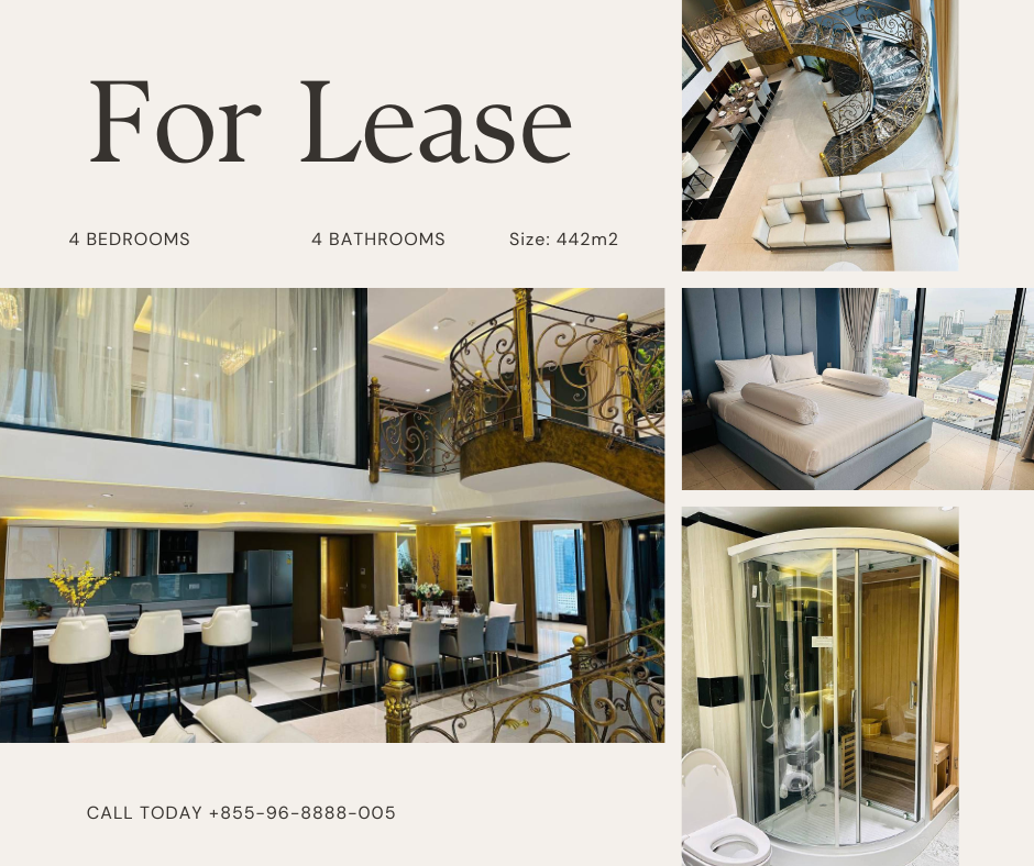 Pen House for Lease in Phnom Penh, Cambodia